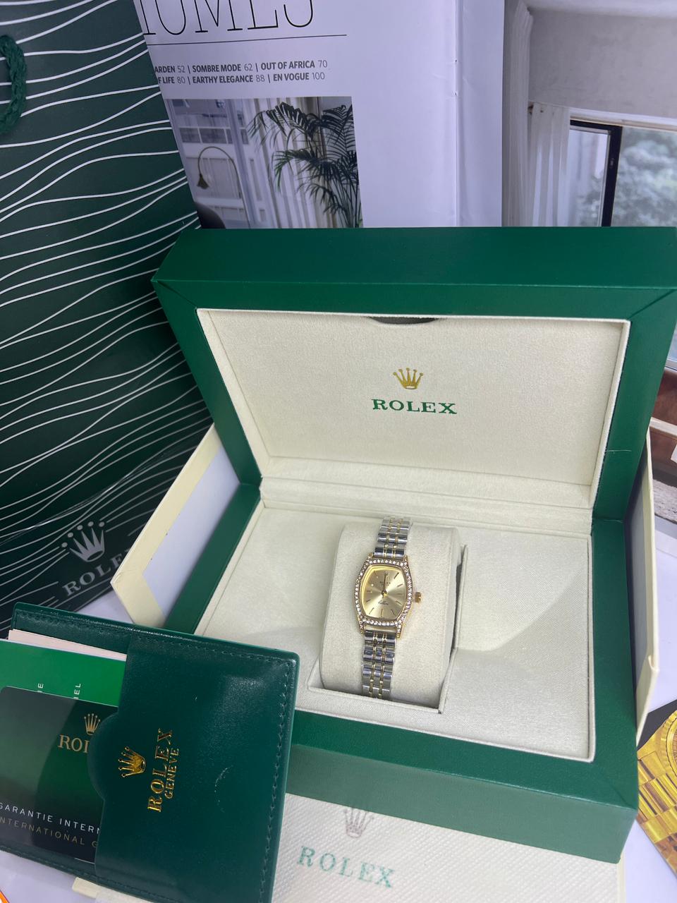 ساعة Rolex فاخرة للنساء