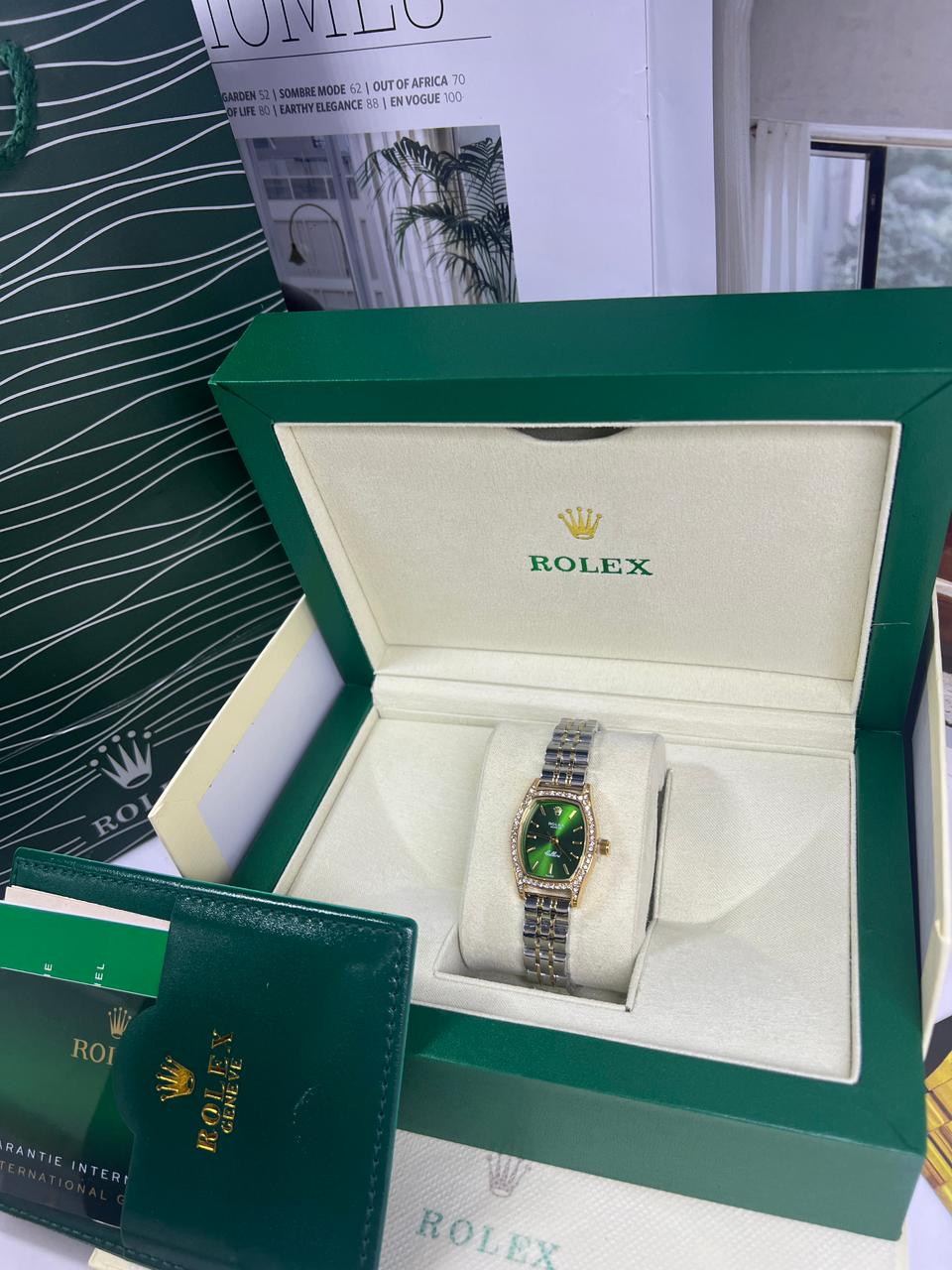 ساعة Rolex فاخرة للنساء