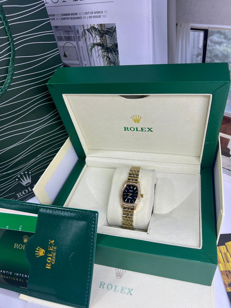 ساعة Rolex فاخرة للنساء